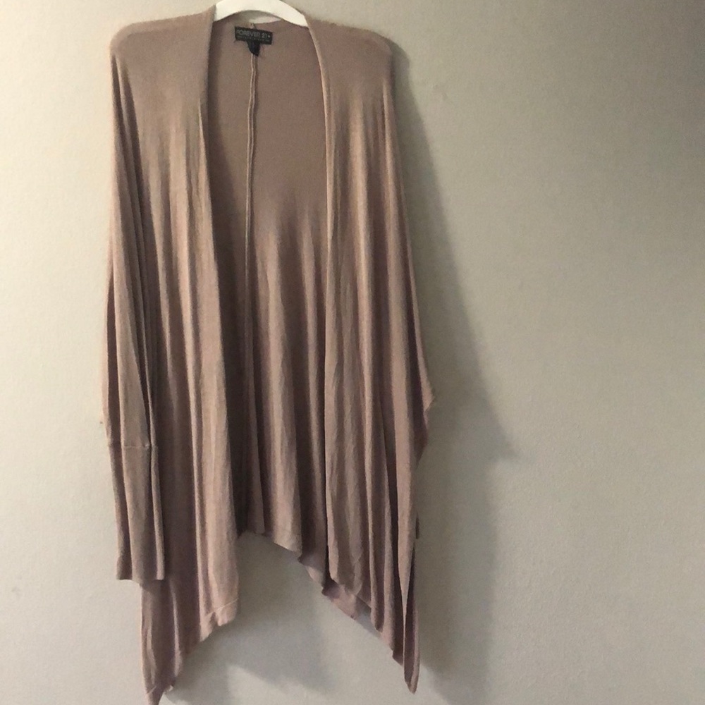 Tan light weight cardigan from Forever 21